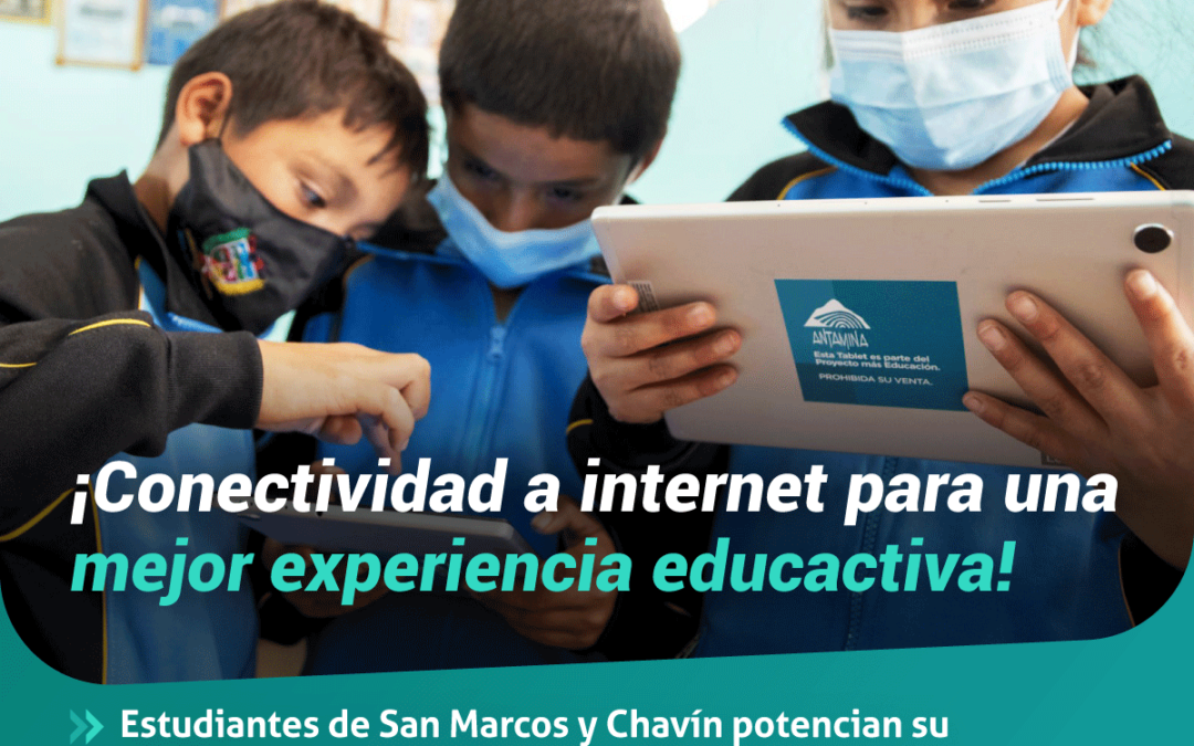 ¡Mejoramos la conectividad a internet para potenciar la educación en Áncash!